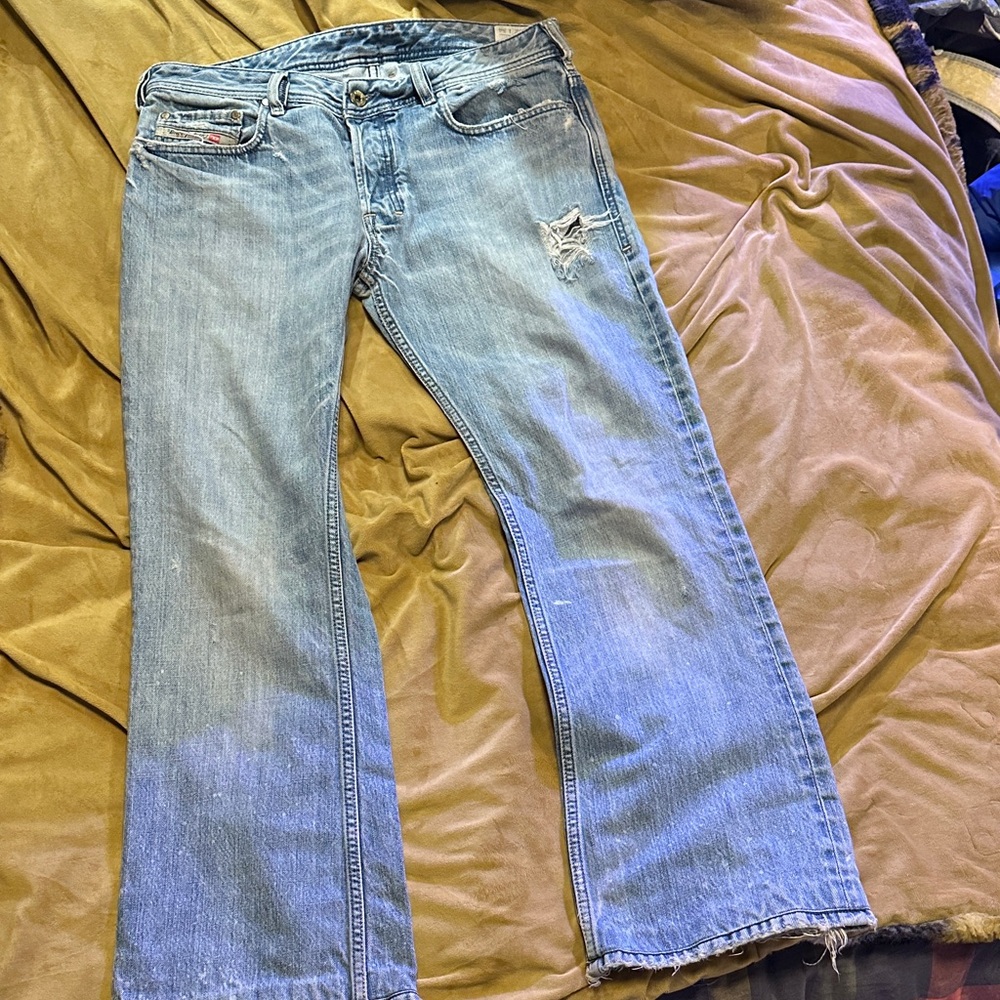 Diesel Light Blue Zathan Jeans